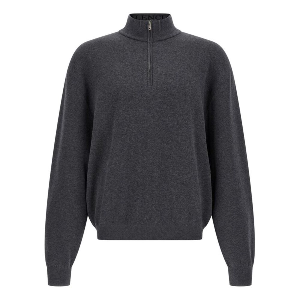 Balenciaga Gray Cotton Men's Cardigan
